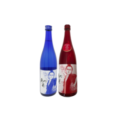 OSHU-NO-RYU Junmai Daiginjo Blue and Red Dragon set 720ML x 2