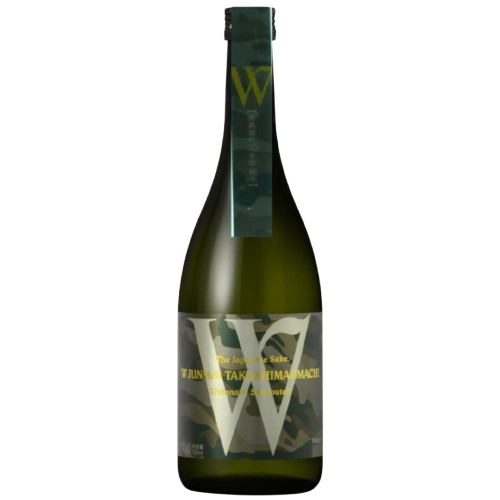 W Takashima Omachi Kimoto Muroka Genshu - Green 720ML