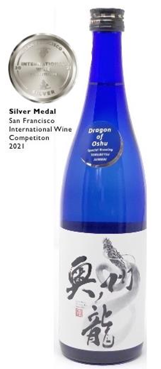OSHU-NO-RYU Tokubetsu Junmai Blue Dragon 720ML