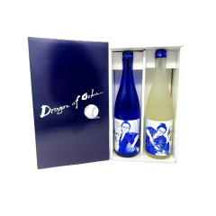 OSHU-NO-RYU Junmai Ginjo Blue and White Dragon 2 set