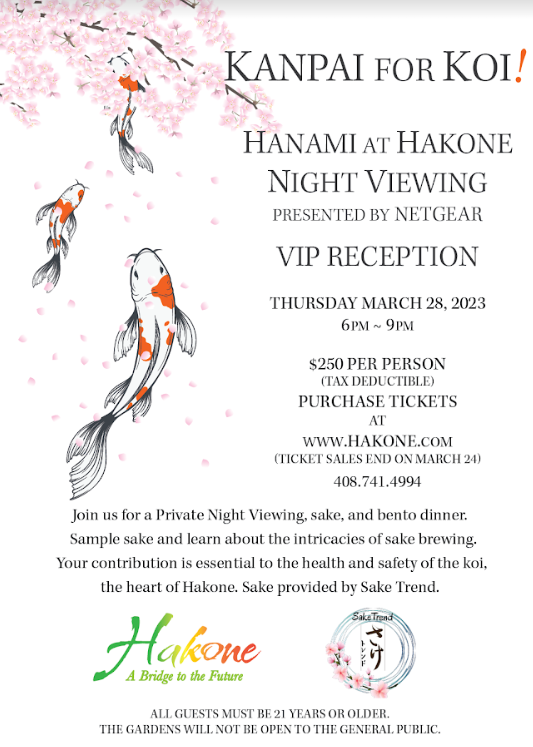 Experience a night of adventure with Sakura and Sake!