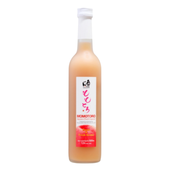 SAKE TOKUBETSU JUNMAI MOMOTORO 500ML