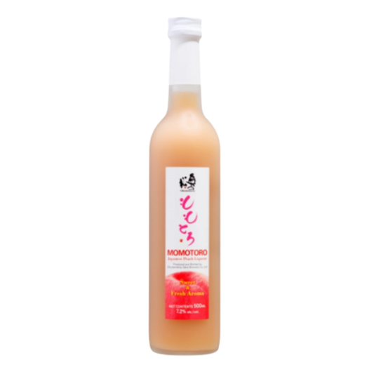 SAKE TOKUBETSU JUNMAI MOMOTORO 500ML