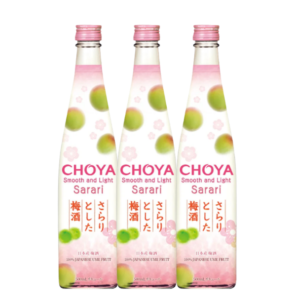 CHOYA Sarari 250ML x 3 bottles