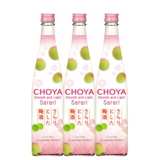 CHOYA Sarari 250ML x 3 bottles